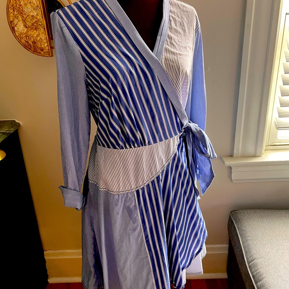 Maeve wrap tie dress from Anthropologie. New.